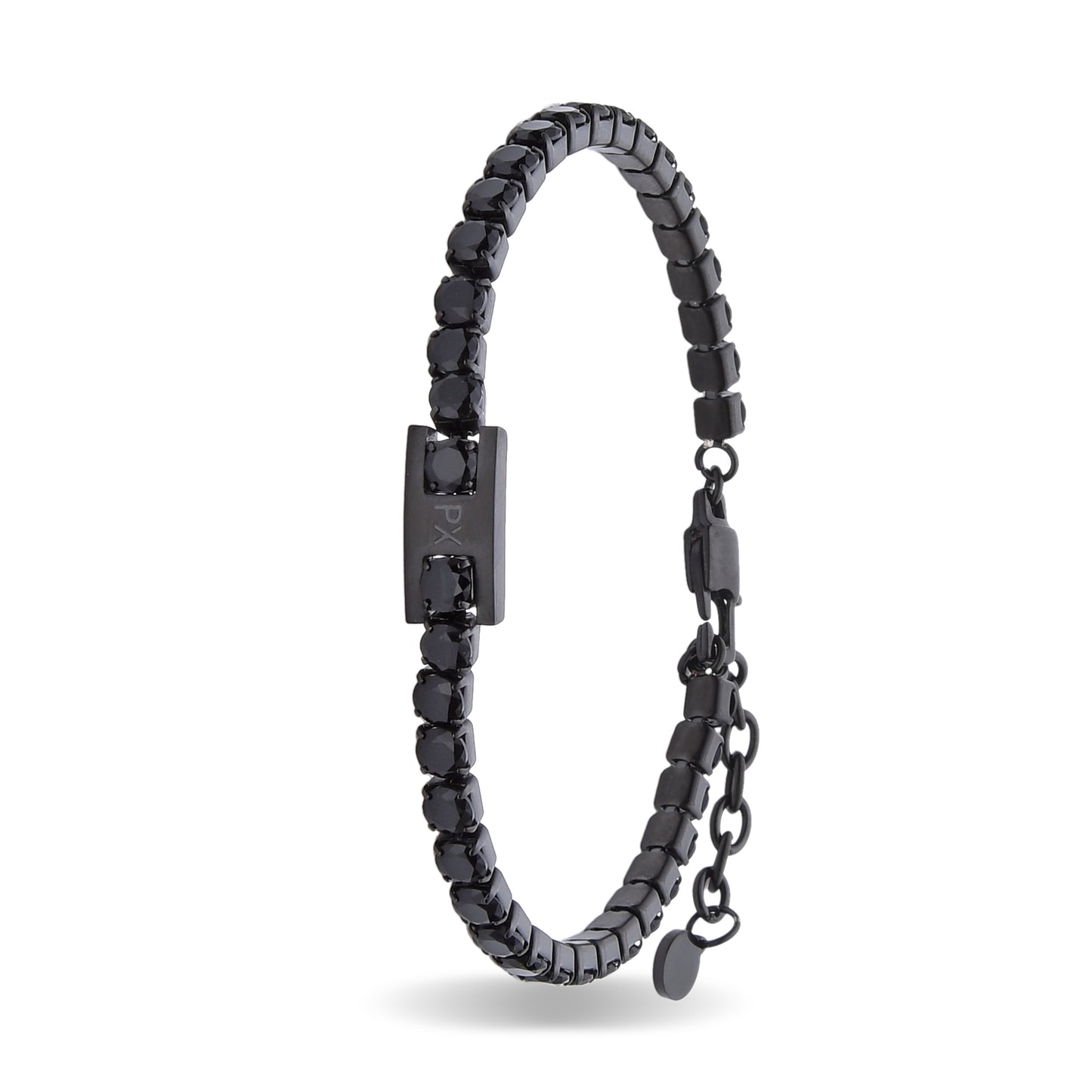 BRACELETS | ST46-39#BLk 19.5cm+3
