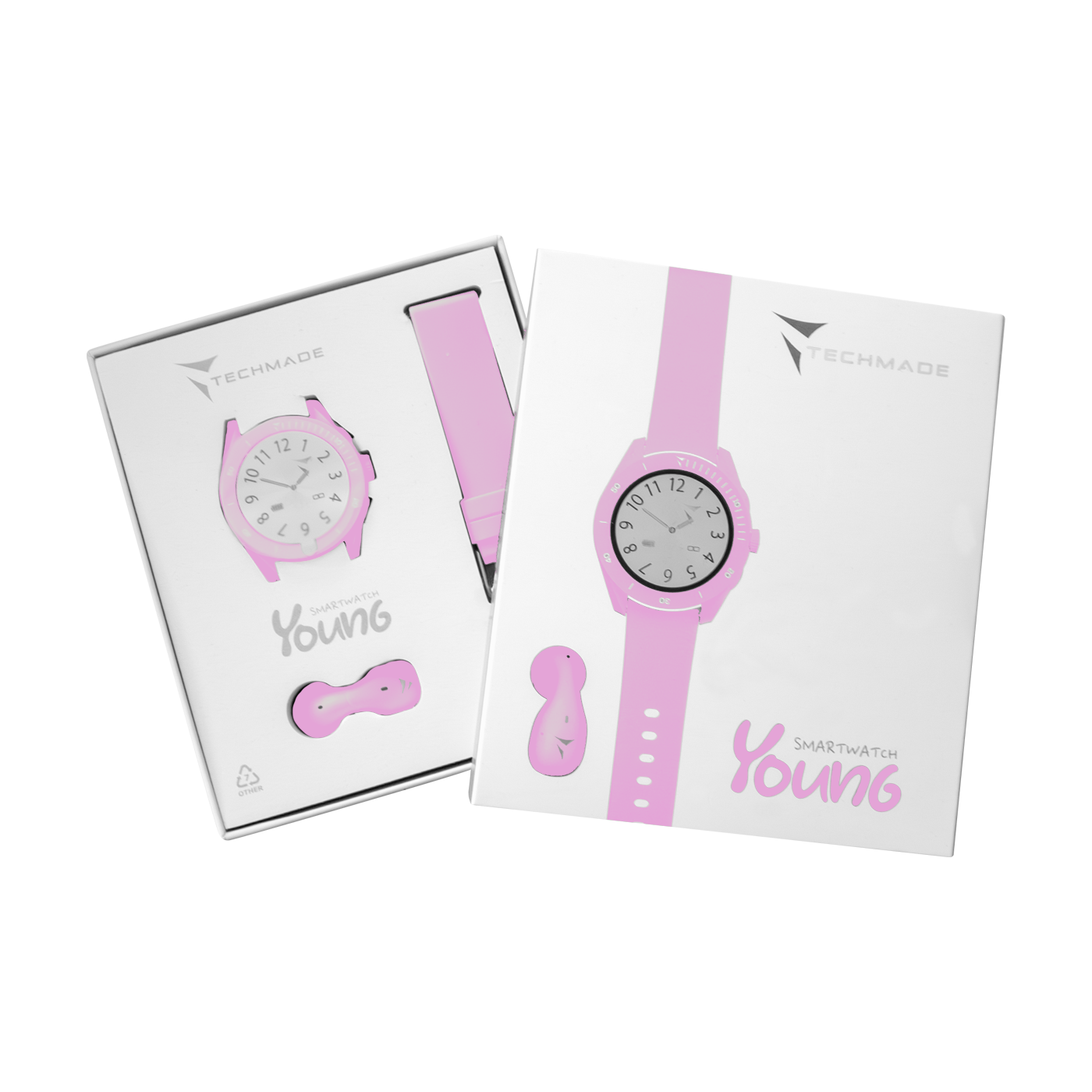 TECHMADE | SMART-YOUNG-1E-PINK