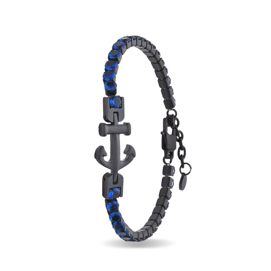 BRACELETS | ST46-36#BL 19.5cm+3c