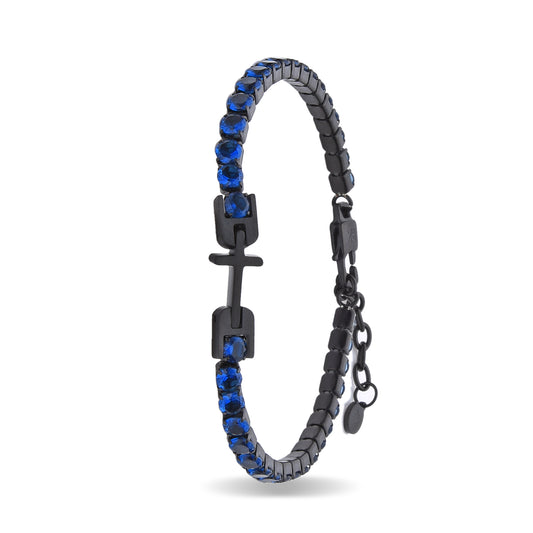 BRACELETS | ST46-38#BL 19.5cm+3c