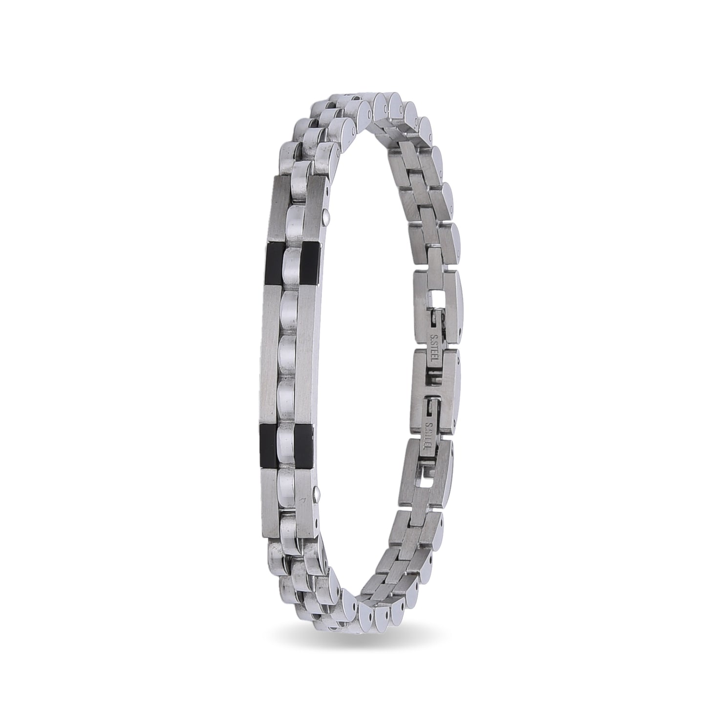 BRACELETS | ST46-54#BLKSTS 19.5c