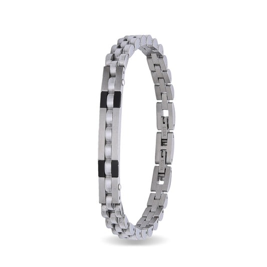 BRACELETS | ST46-54#BLKSTS 19.5c