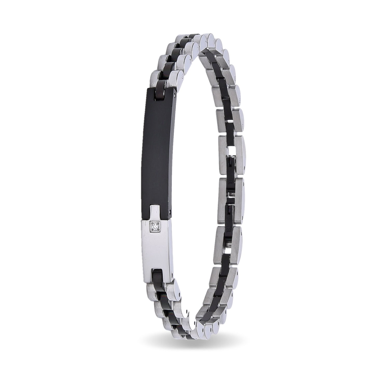 BRACELETS | ST46-56#BLKSTS 19.5c