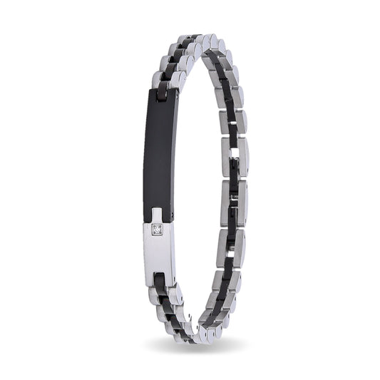 BRACELETS | ST46-56#BLKSTS 19.5c