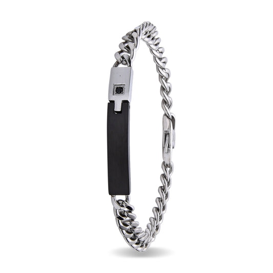 BRACELETS | ST46-64#BLKSTS 20cm