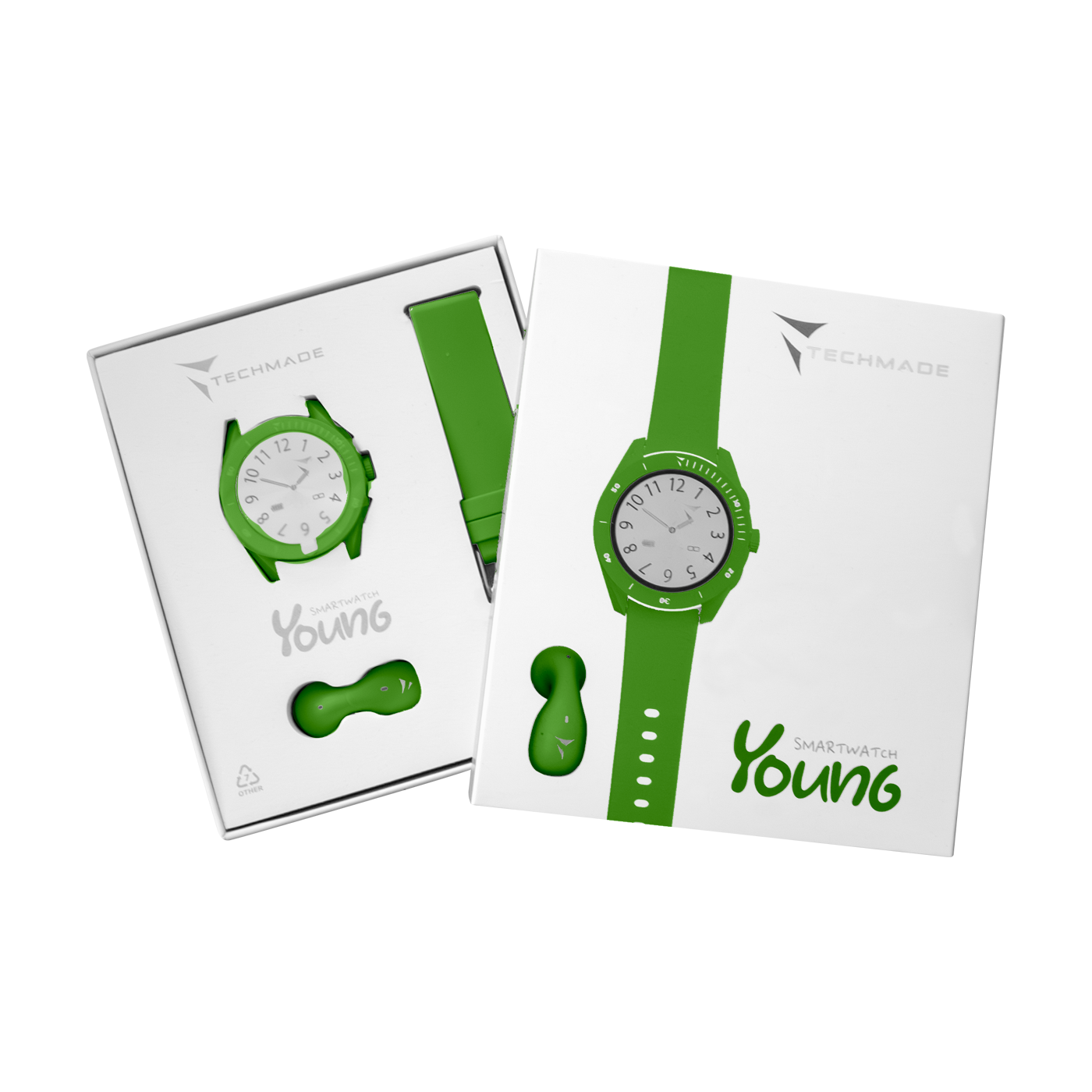 TECHMADE | SMART-YOUNG-1E-GREEN