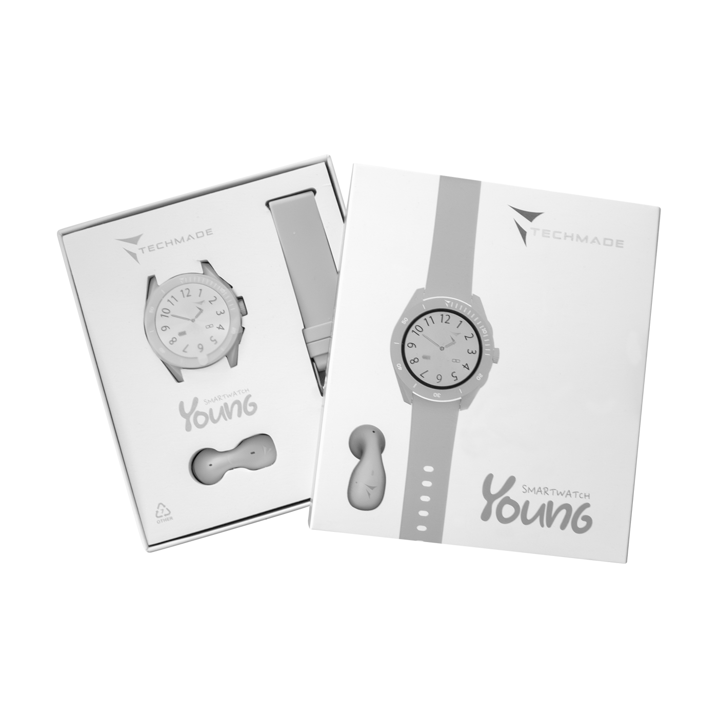 TECHMADE | SMART-YOUNG-1E-WHITE